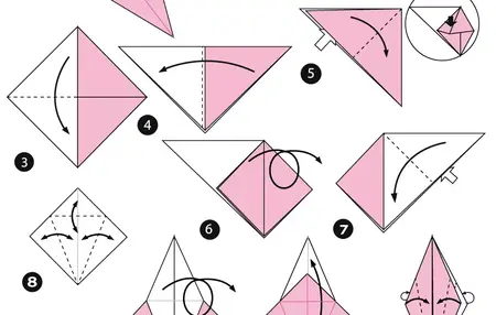 How to Make a Simple Origami Bird