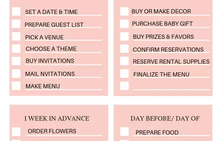How to Plan a Baby Shower
