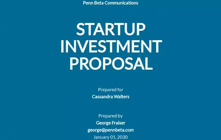 How to Write a Powerful and Persuasive Proposal for Investors