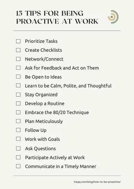 How to Be More Proactive