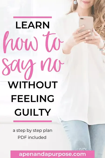 How to Say No Without Feeling Guilty