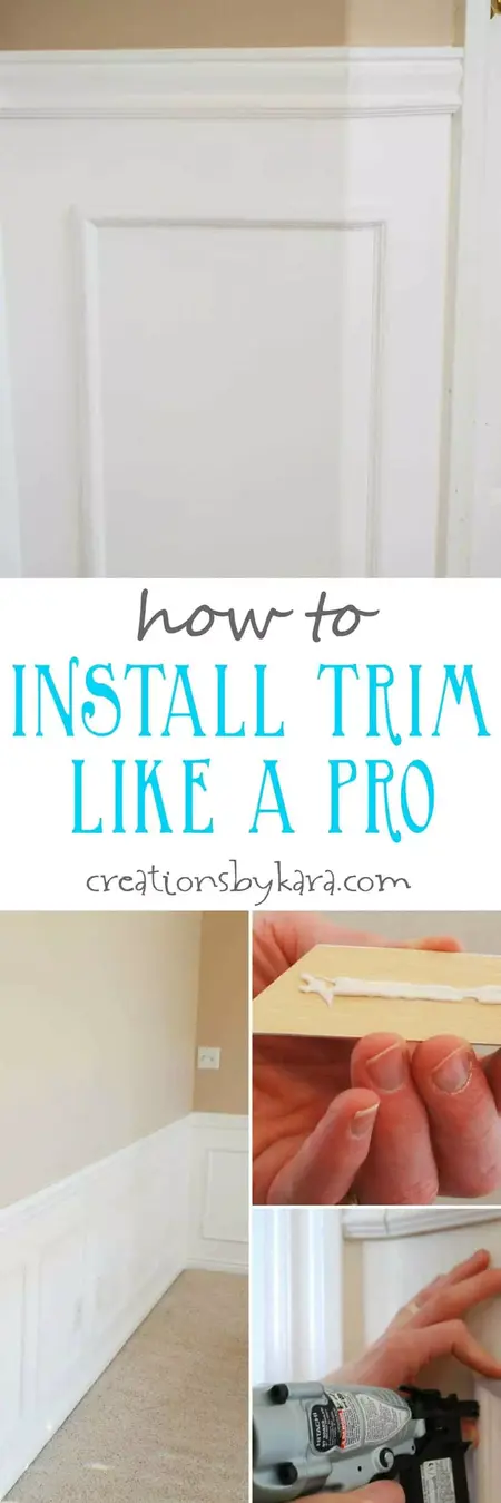 How to install crown molding