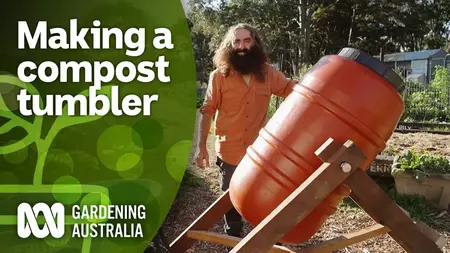 How to Make a Compost Tumbler