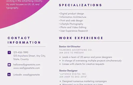 How to Create a Killer Resume for a Marketing Job