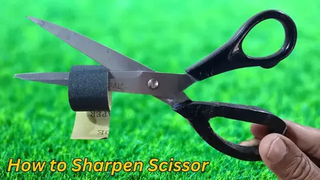 How to Sharpen Scissors
