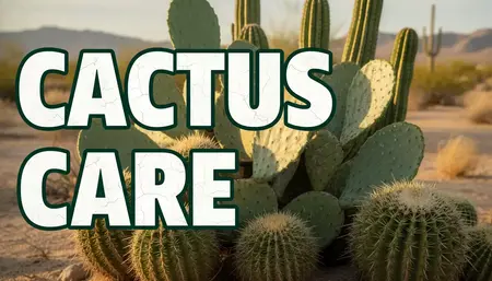How to take care of a cactus