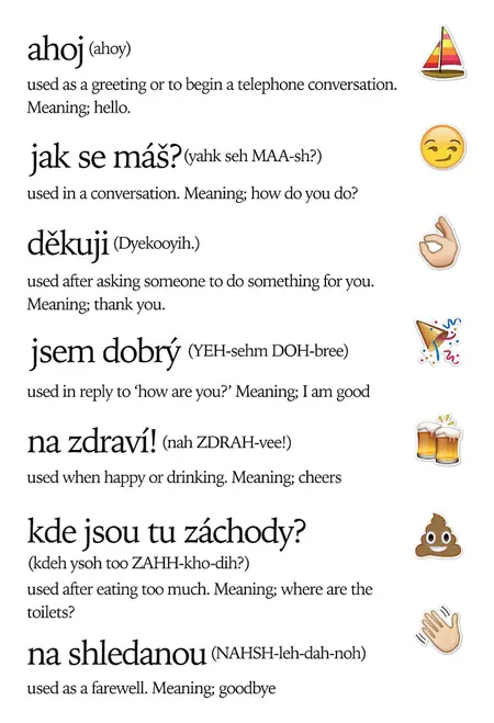 How to Learn to Speak Czech
