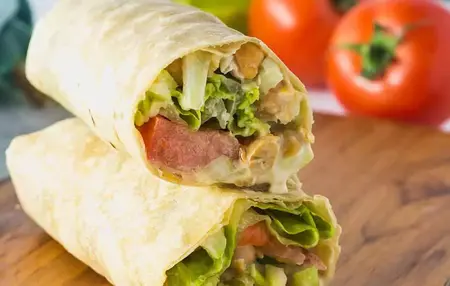 How to Make a Salad Wrap