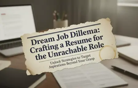 How to Make a Resume for a Job You Want But Don't Think You Can Get