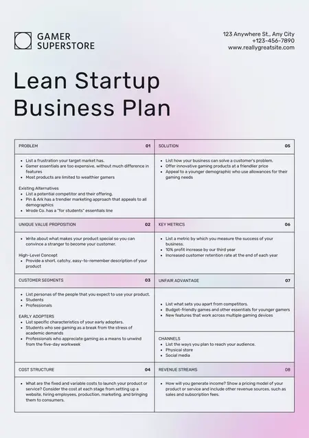 How to Create a Business Plan for a Startup