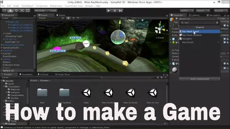How to create a game in unity