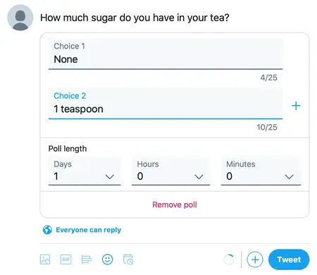 How to Create a Twitter Poll