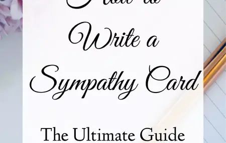 How to Send a Sympathy Card