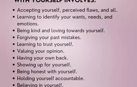 How to Build a Positive Relationship with Yourself