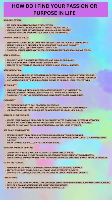 How to Find Your Passion in Life