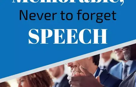 How to Give a Memorable Speech