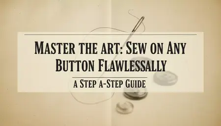 How to Sew on a Button
