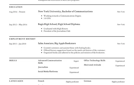How to Build a Strong Resume for College Students