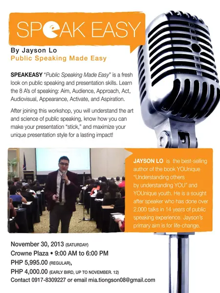 How to Learn to Speak in Public