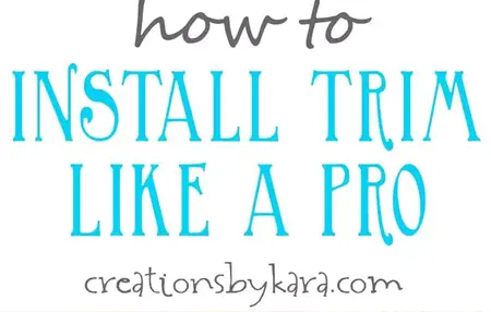 How to install crown molding