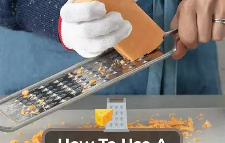 How to Use a Grater