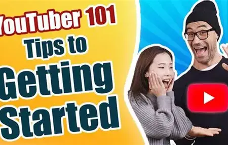 How to Become a YouTuber