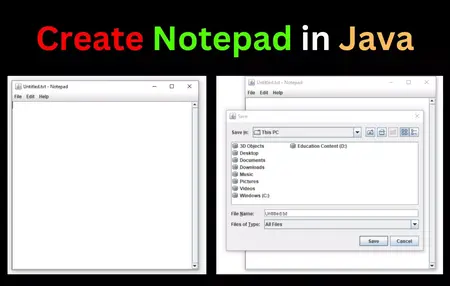 How to create simple Java program