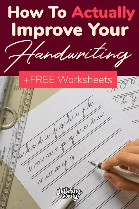 How to Improve Your Handwriting