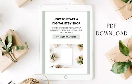 How to Start a Successful Etsy Shop for Digital Products