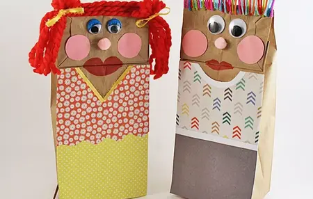 How to Make a Paper Bag Craft