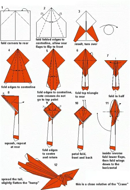 How to Make a Simple Origami Crane