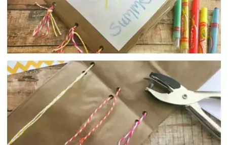 How to Make a Paper Bag Book