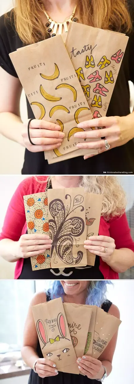 How to Make a Paper Bag Lunch Bag