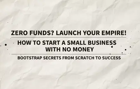 How to Start a Small Business with No Money
