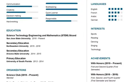 How to Make a Resume for a Student