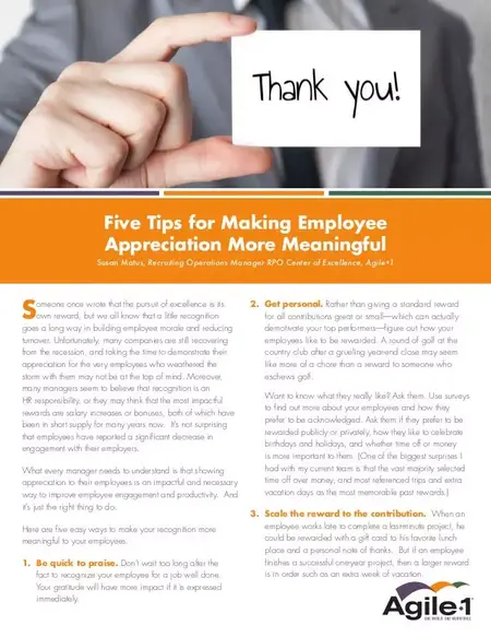 How to Be More Appreciative