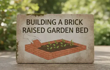 How to Build a Raised Garden Bed With Bricks
