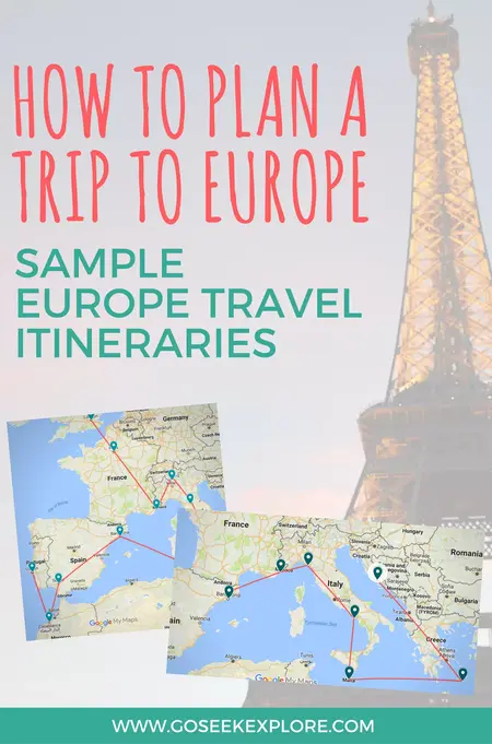 How to Plan a Trip to Europe