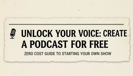 How to Start a Podcast Without Equipment