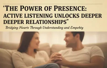 How to Practice Active Listening in Relationships