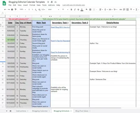 How to Create a Blog Post Schedule
