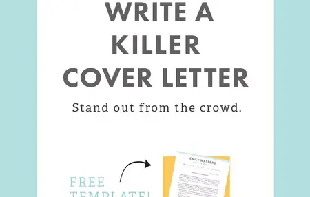 How to Write a Killer Cover Letter