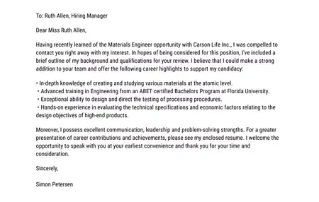 How to Write a Cover Letter for a Job in a Specific Industry