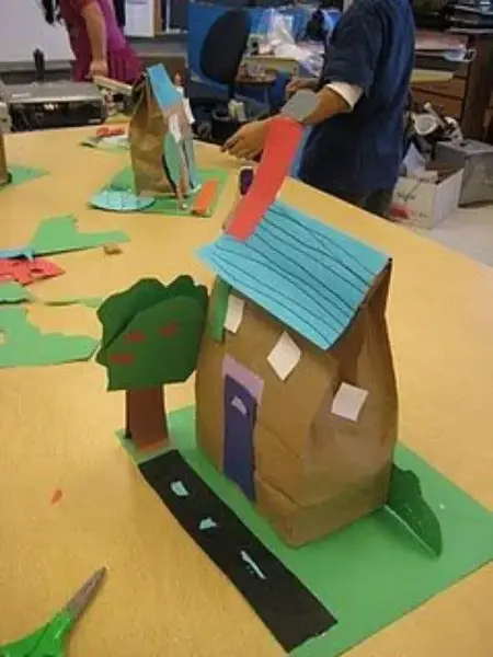 How to Make a Paper Bag House