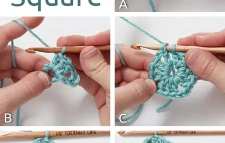 How to Crochet a Granny Square