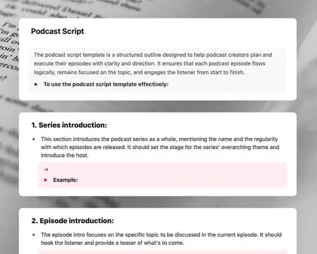 How to Create a Podcast Script