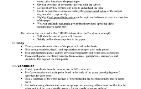 How to Write a Research Paper