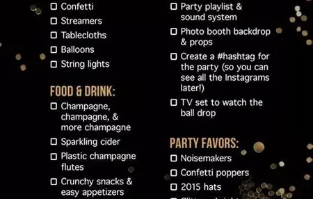 How to Plan a New Year's Eve Party