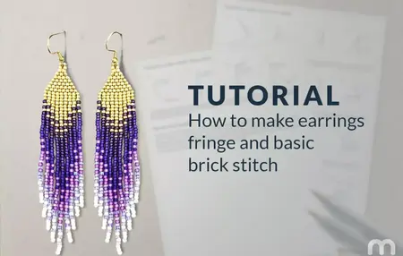 How to Make a Beaded Earrings