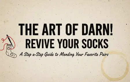 How to Darn Socks